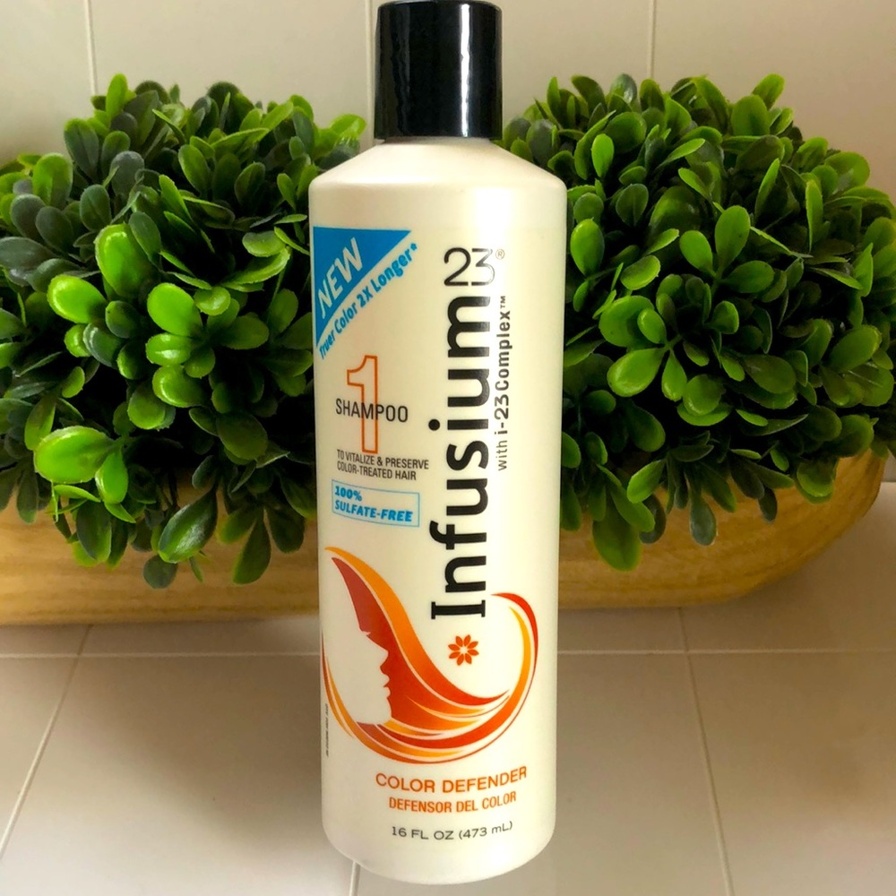 Infusium23 
16 fl oz
Color Defender Shampoo 
Discontinued Hard 2 Find